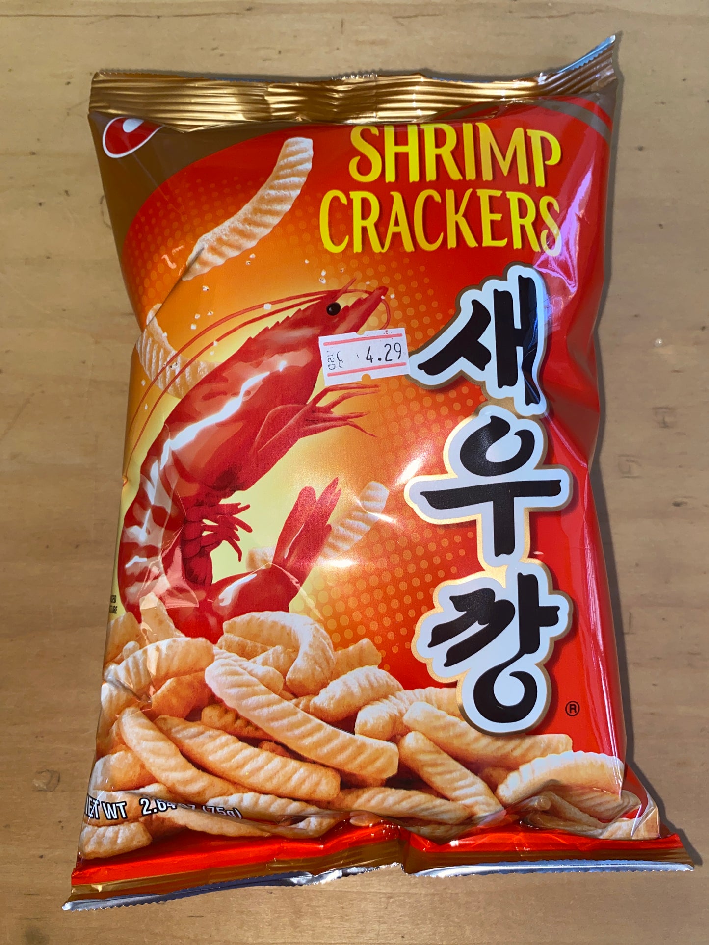 NONGSHIM SHRIMP CRAKERS (2.6oz)