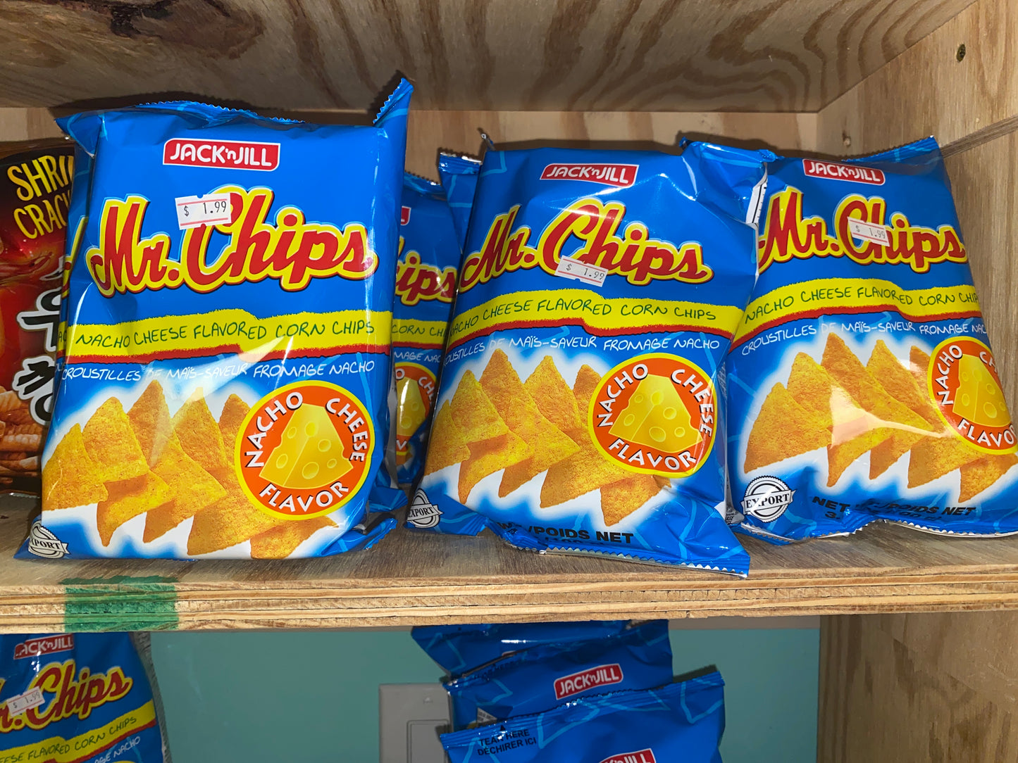 JACK N JILL MR CHIPS NACHO FLAVOR - 100G