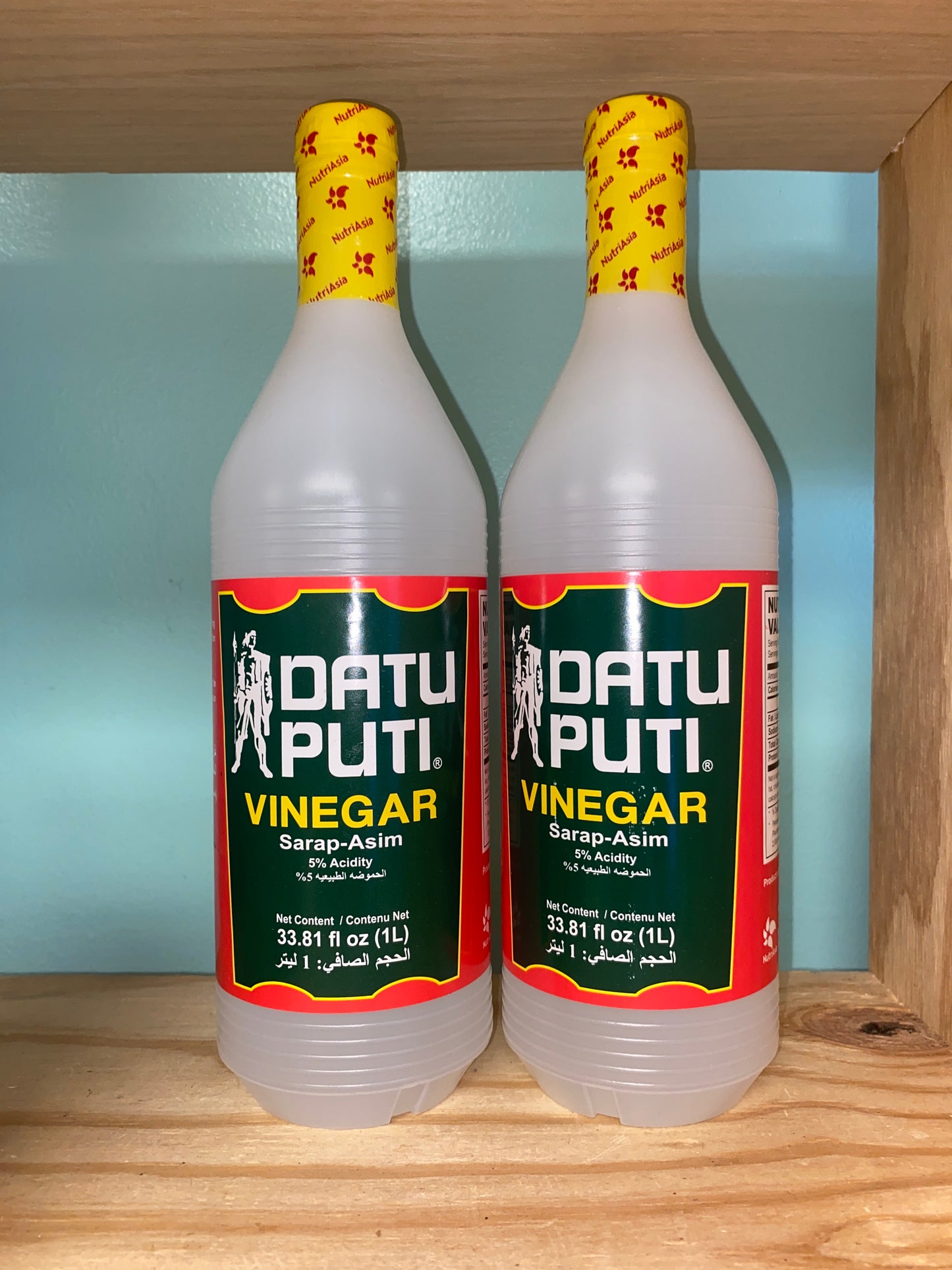 DATU PUTI WHITE VINEGAR (PLASTIC) - 33.8OZ