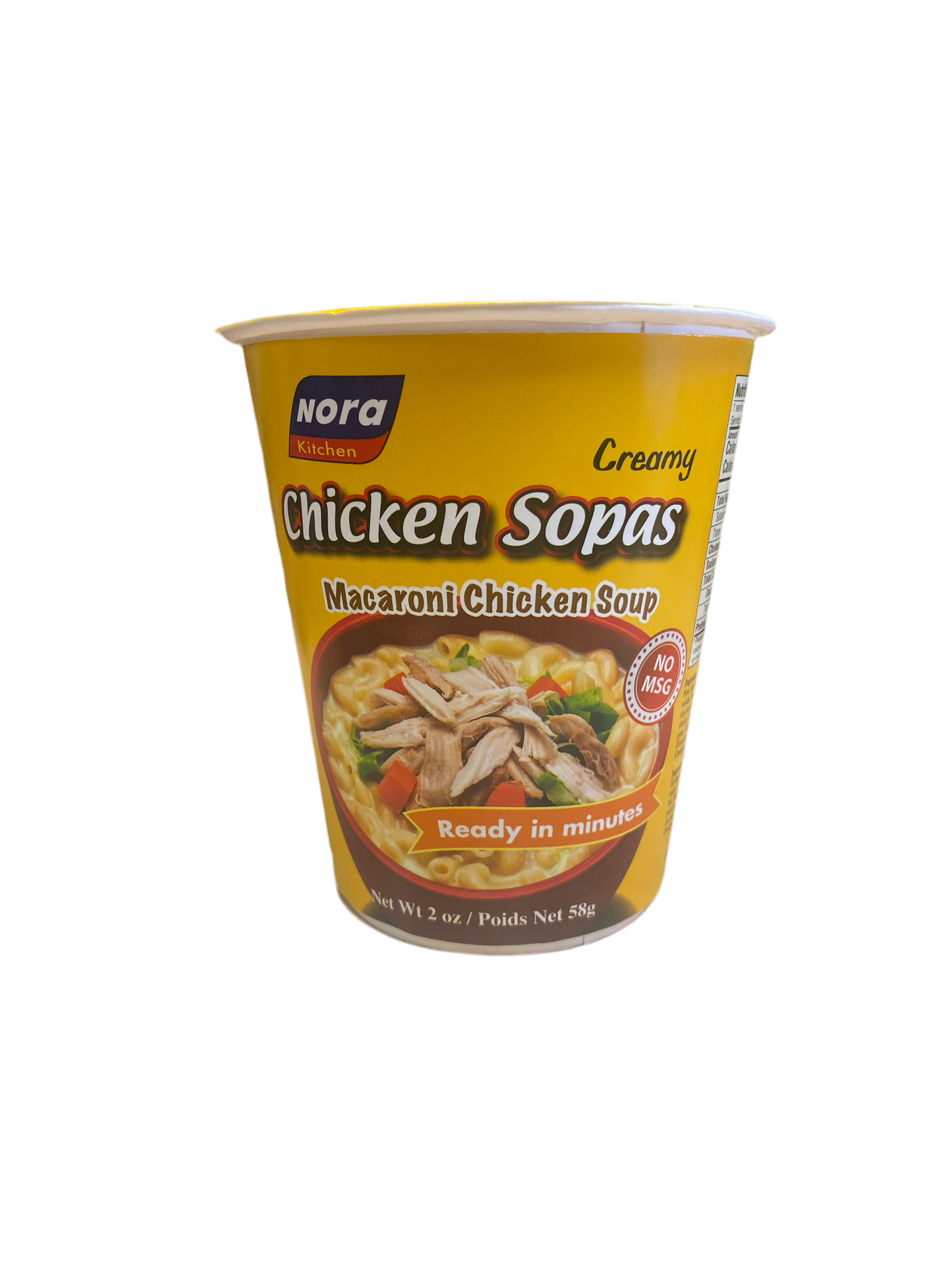 NORA CHICKEN SOPAS-58G