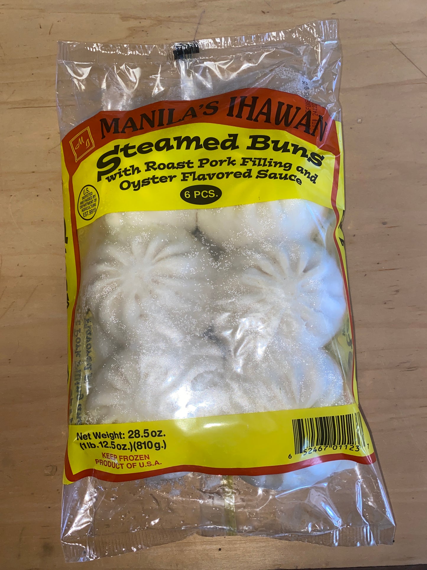 MANILA IHAWAN STEAMED PORK BUN ( SIOPAO)