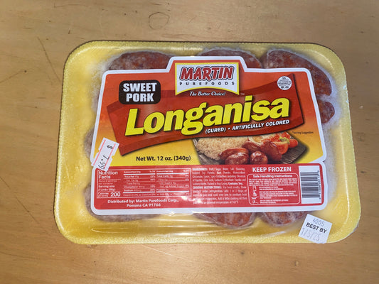 MARTIN PUREFOODS SWEET LONGANISA
