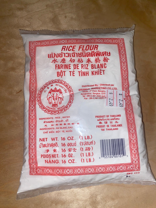 ERAWAN BRAND RICE FLOUR (RED) 16OZ