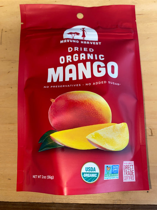 MAVUNO DRIED MANGO 2OZ