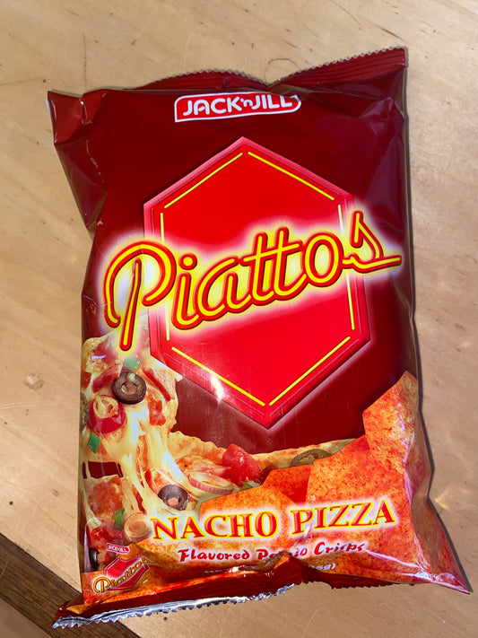 PIATTOS NACHO PIZZA-85G