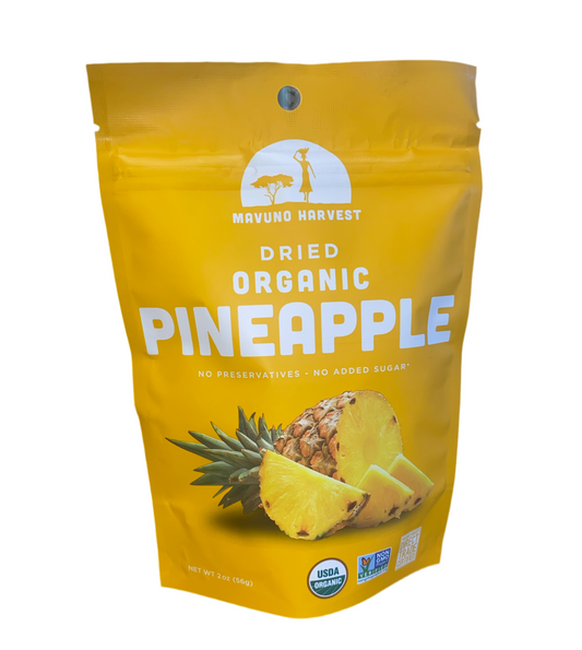 MAVUNO DRIED PINEAPPLE 2OZ